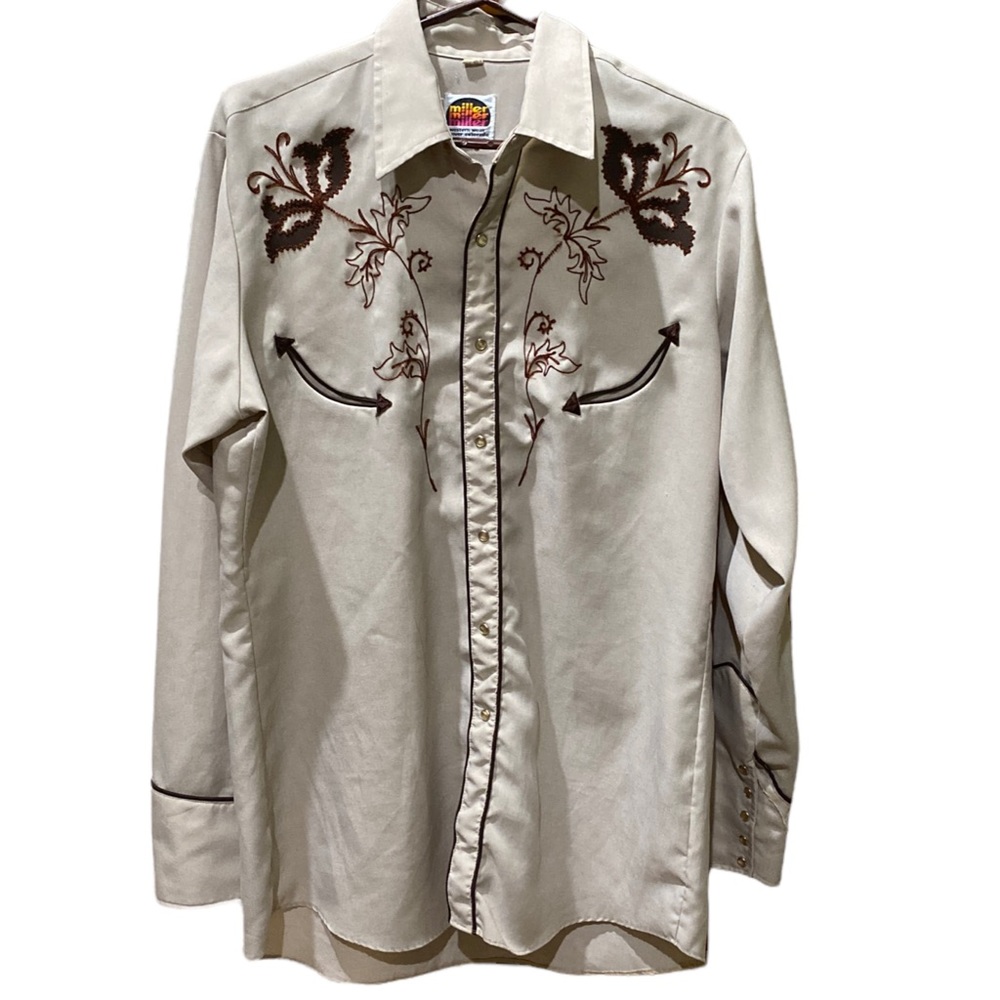 Vintage Miller Western Wear Button Down Shirt